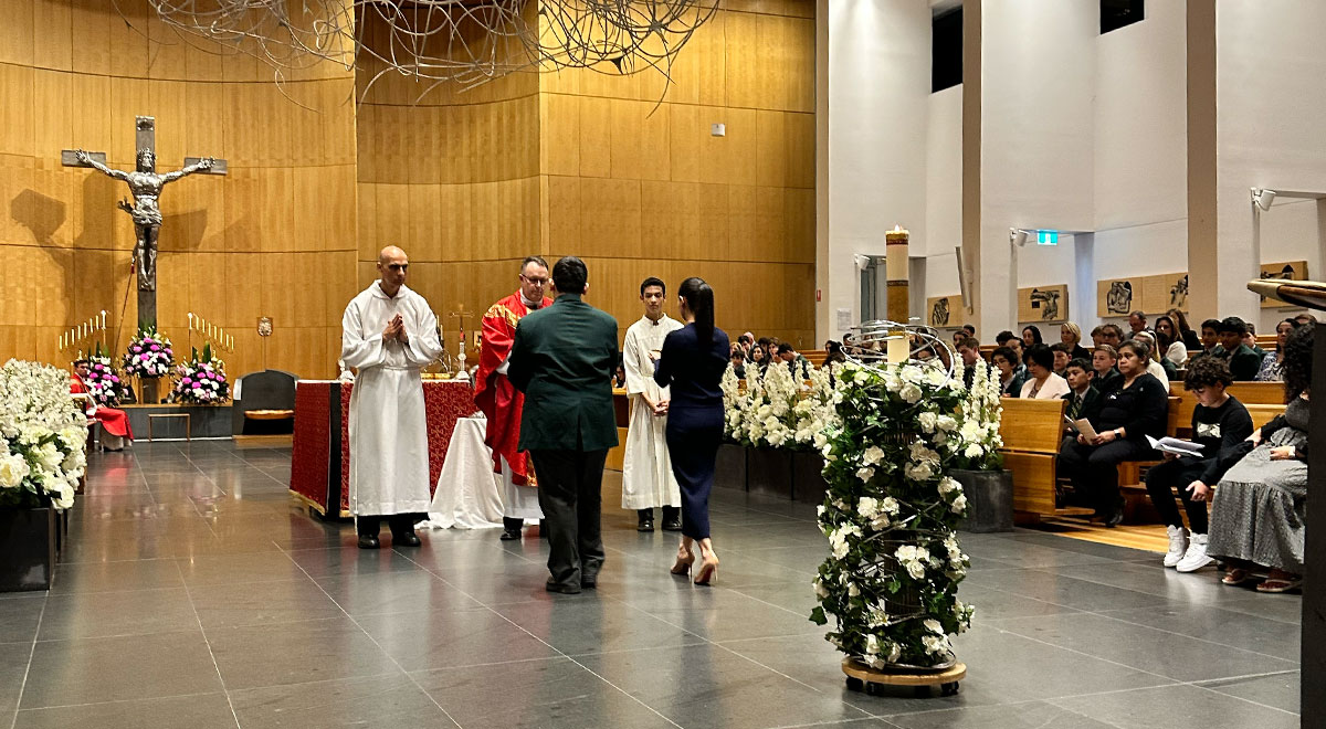 Continuing our tradition to celebrate our mothers and mother figures, Year 8 attended the annual Mothers and Sons Mass at St Patrick's Cathedral in Parramatta